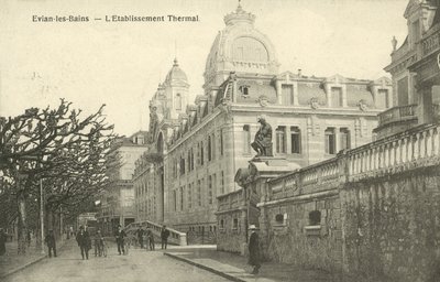 Los baños termales, Evians Les Bains de French Photographer
