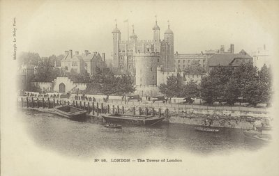 La Torre de Londres y el río Támesis de French Photographer