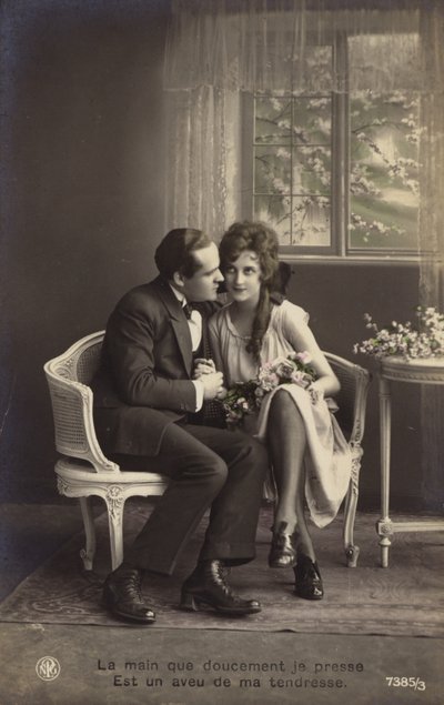 La mano que presiono suavemente es una confesión de mi amor de French Photographer