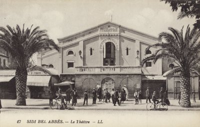 El teatro, Sidi Bel Abbes, Argelia de French Photographer