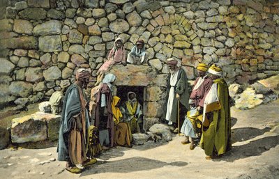 Tumba de Lázaro, Betania, Palestina de French Photographer