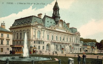 Tours, Ayuntamiento, Las Fuentes de French Photographer