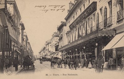 Tours, Rue Nationale de French Photographer