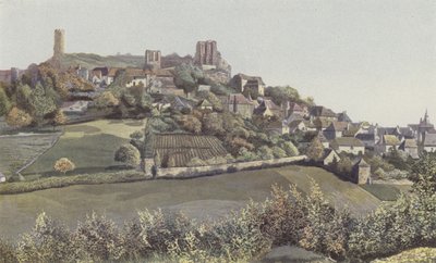Turenne, Vista de la Ciudad y del Castillo, Lado Norte de French Photographer
