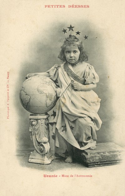 Uranie, musa de la astronomía de French Photographer