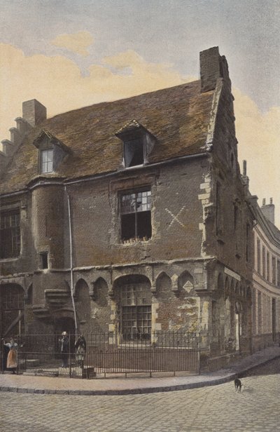 Valenciennes, Casa vieja en la calle Notre-Dame de French Photographer