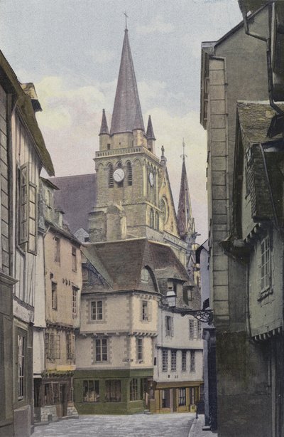 Vannes, Catedral y calle del Ayuntamiento de French Photographer