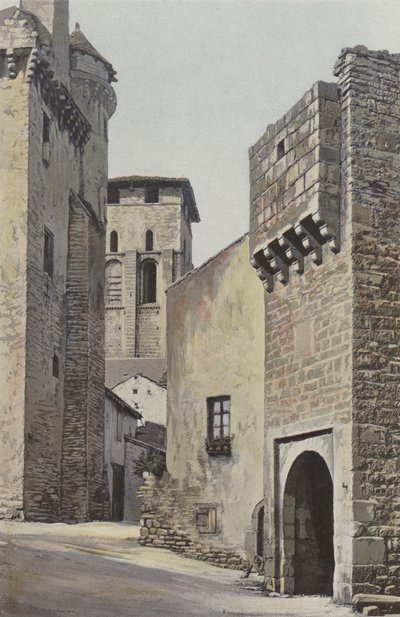Varen, Puerta de la ciudad y torre del Castillo de French Photographer