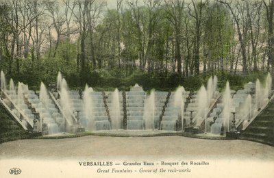 Versalles, Grandes Aguas, Bosque de Rocailles de French Photographer