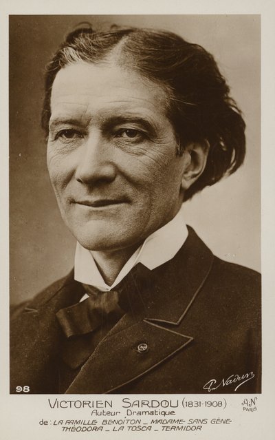 Victorien Sardou (1831-1908), dramaturgo francés de French Photographer