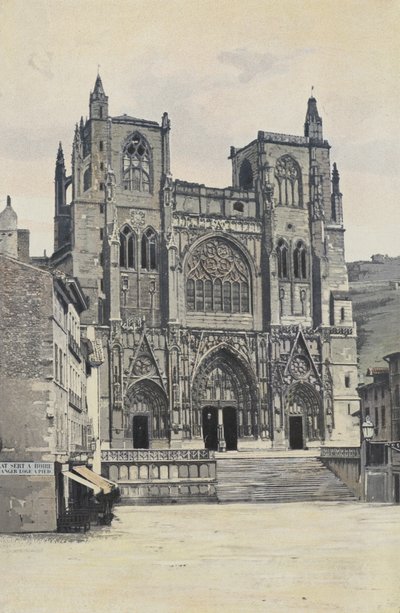 Vienne, Iglesia de San Mauricio, Fachada Oeste de French Photographer