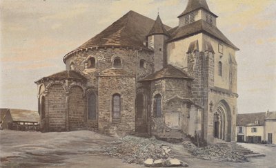 Vigeois, Iglesia, Ábside y transepto de French Photographer