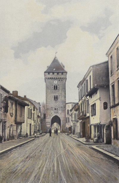 Villeneuve-sur-Lot, Puerta de Pujols de French Photographer