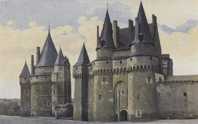 Vitre, Castillo, Lado de la plaza de French Photographer