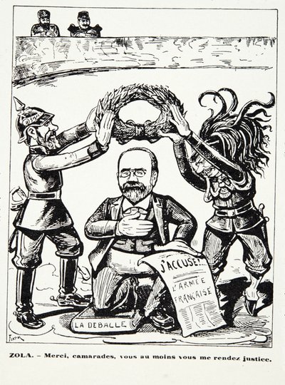 Zola - Gracias, camaradas, al menos ustedes me hacen justicia, de Histoire de la Troisième République, Vol. I, l