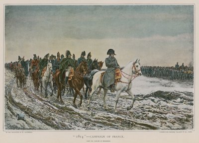 1814 - Campaña de Francia de French School