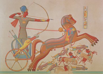 746.c.1. & f.8 Combate de Ramses-Miamoun contra los Khetas en las fronteras del Orontes, de 