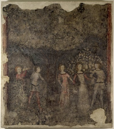 Una Carole, c.1380-90 de French School