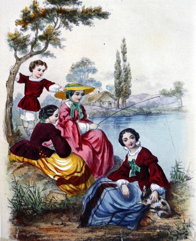 Una fiesta de pesca de French School