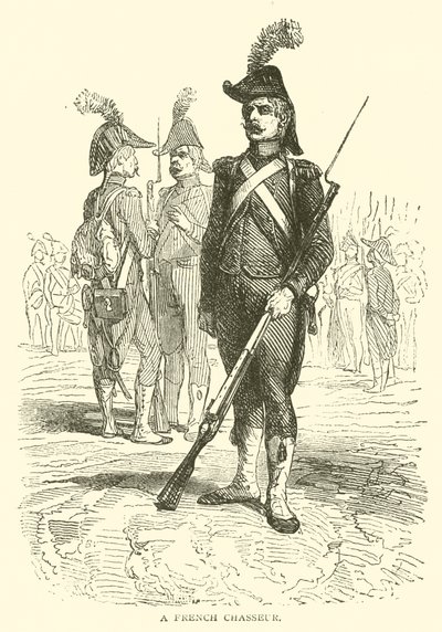 Un cazador francés de French School