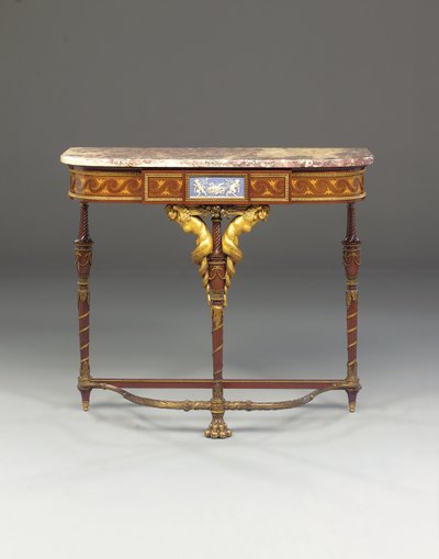 Una consola Napoleón III, al estilo de Jacob, por Maison Millet, París, c.1865 de French School
