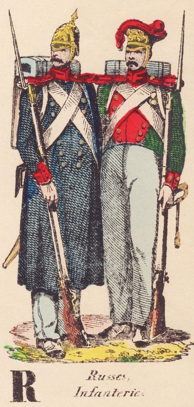 A: Ruso, Infantería de French School