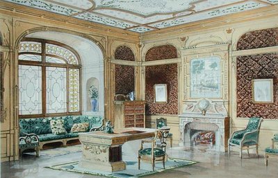 Un Estudio, un proyecto decorativo de G. Remon, ilustración en 