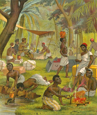 Un descanso en África de French School
