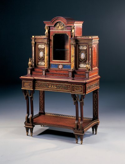 Un escritorio de dama, por Maison Millet, c.1880 de French School