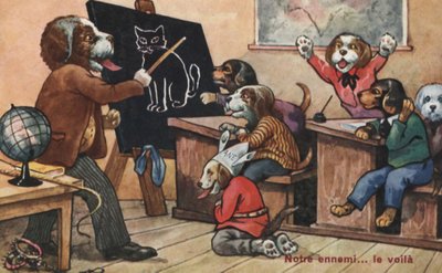 Un aula de perros de French School