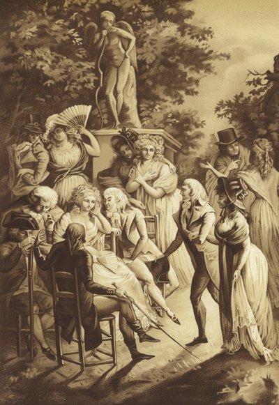 Una conferencia de Madame de Stael de French School
