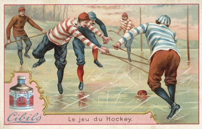 Un juego de hockey de French School