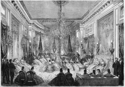Una velada musical organizada por la Princesa Mathilde Bonaparte (1820-1904) de French School