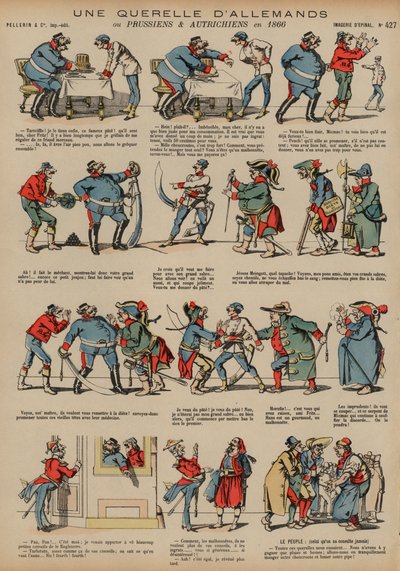 Una pelea entre alemanes: la Guerra Austro-Prusiana de French School