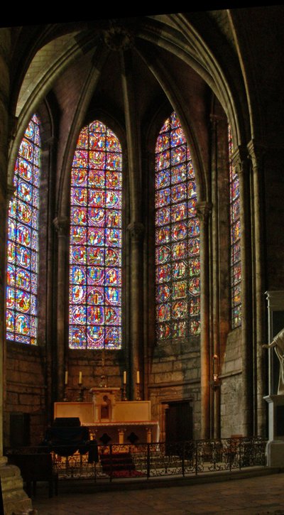 Vista de la Capilla de los Apóstoles de French School