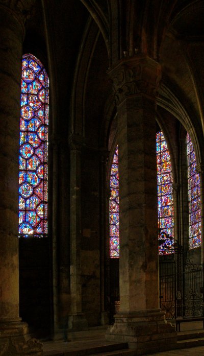 Vista de la Capilla de los Confesores de French School