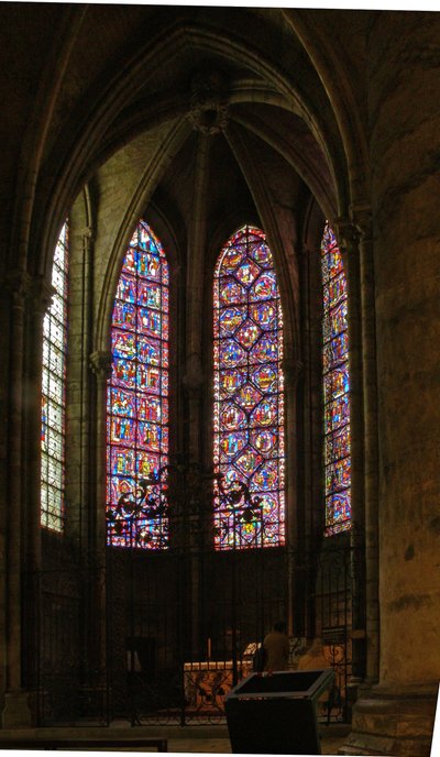 Vista de la Capilla de los Confesores de French School