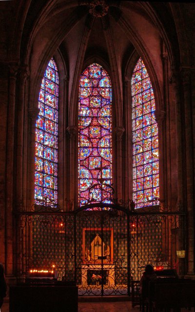 Vista de la Capilla de los Mártires de French School