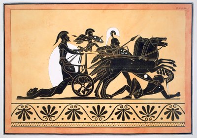 Un carro de guerra y enemigos vencidos, publicado 1808-10 de French School