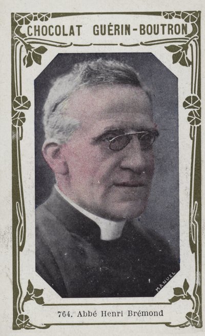 Abbé Henri Bremond de French School