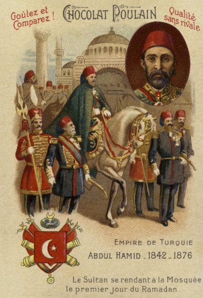 Abdul Hamid II, Sultán del Imperio Otomano de French School