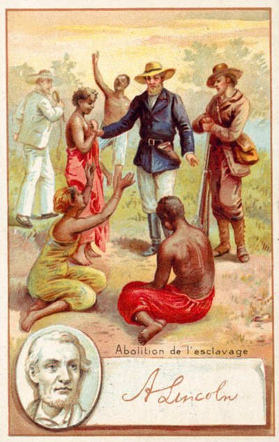Abraham Lincoln y la abolición de la esclavitud en los Estados Unidos de French School