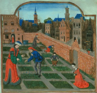 Add 19720 f.165 Un jardín de la ciudad amurallada, de 