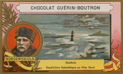 Adolf Erik Nordenskiold, explorador finlandés-sueco del siglo XIX de French School