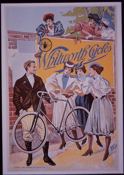 Anuncio de bicicletas Whitworth de French School