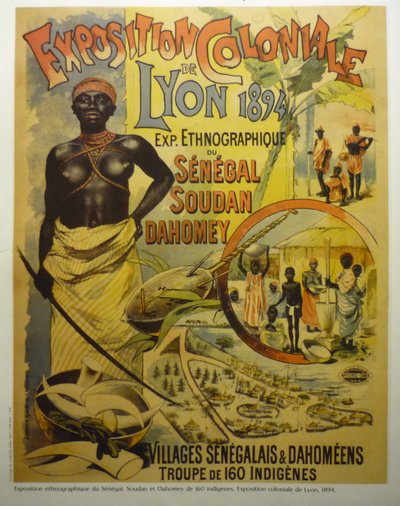 Anuncio para la Exposición de Lyon de French School