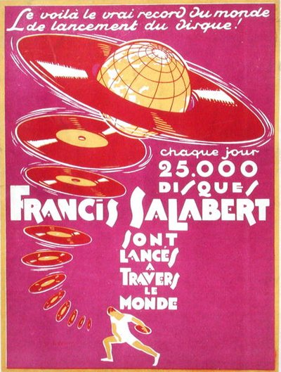 Anuncio para Francis Salabert Disques de French School