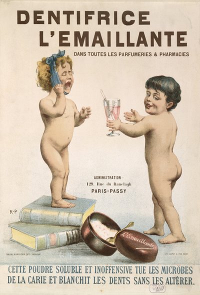 Anuncio de LEmaillante Dentifrice, 1892 de French School