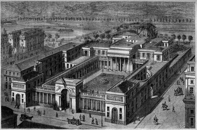 Vista aérea del Palais de la Légion d