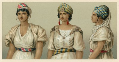 Traje africano de French School